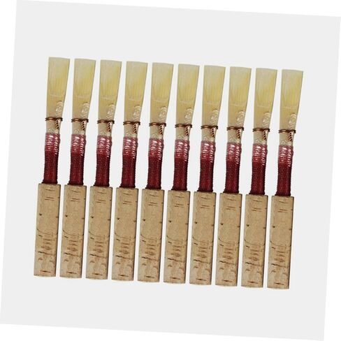 Vaguelly 2pcs Oboe Replacement for Beginner Replacement Oboe Oboe Kit Musical Instrument Parts Instrument Beginners Oboe Part Handmade Oboe Red in Saudi Arabia