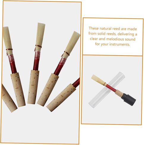 Vaguelly 2pcs Professional Oboe Replacement for Beginner Advanced Players Woodwind Instrument Part in Saudi Arabia