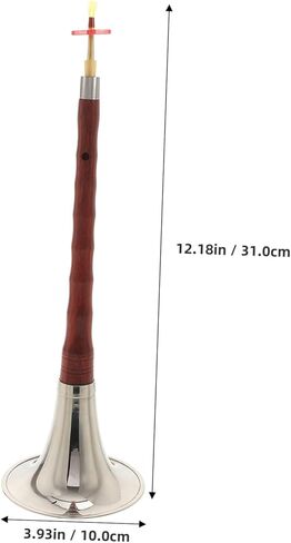 Ethnic Reed Suona in f Key Chinese Wind Instrument Made for Easy Playing Random Color in Kuwait