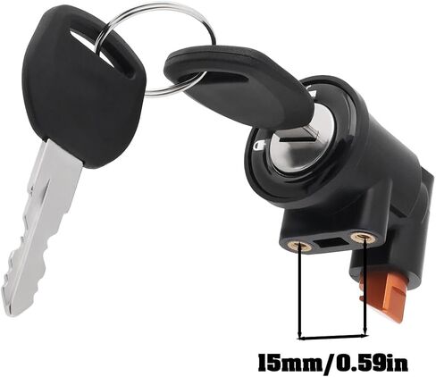The Lord of the Tools Electric Bike Battery Lock with 2 Keys Compatible with Vitesse Force and Compatible with Vitesse Vigour Electric Bikes in Saudi Arabia