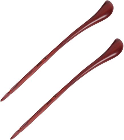 Homoyoyo 2pcs Large Hammer Dulcimer Hammers - Durable Practice Tools for Musicians Brown in Saudi Arabia