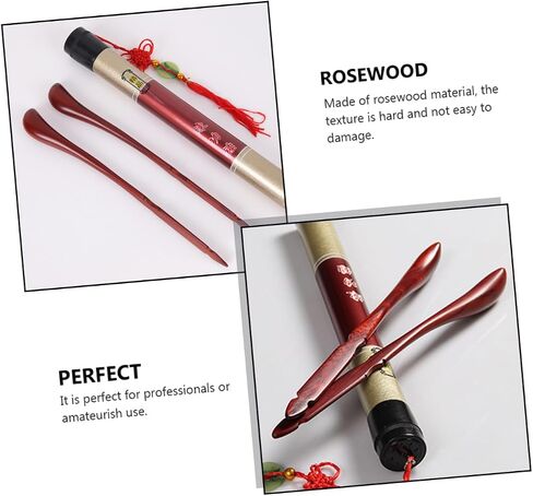 Homoyoyo 2pcs Large Hammer Dulcimer Hammers - Durable Practice Tools for Musicians Brown in Saudi Arabia