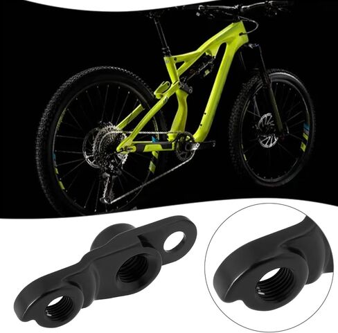 ECSiNG 1PC Bicycle Derailleur Hanger Aluminum Alloy M12x1.5mm Derailleur Hanger with Screws Replacement Part GH-187 Compatible with Whyte Bicycle for M12x1.5mm Through Axle in Saudi Arabia