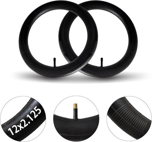 2-Pack Bike Tubes 12x1.75/1.95/2.125 Inner Tube 12 x 1.75 12 x 1.95 12x2.125 Bike Tire Tube in Saudi Arabia