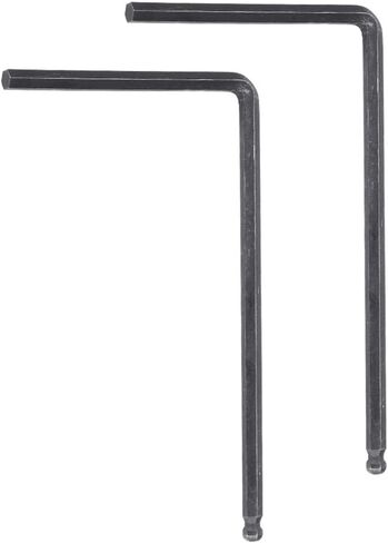2 PCS Truss Rod Allen Wrench Tool Truss Rod Wrench, Steel L Shape Guitar Neck Adjustment Tool with Groove, Straighten Acoustic Neck (5mm/0.2in) in Saudi Arabia
