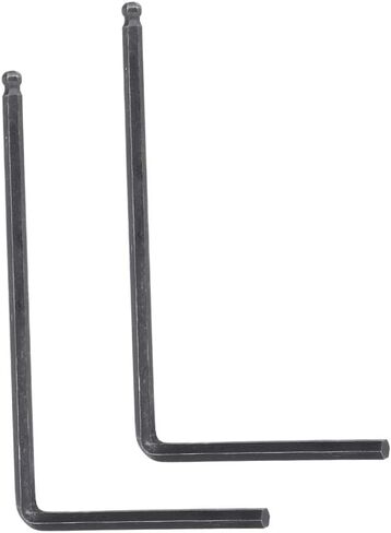 2 PCS Truss Rod Allen Wrench Tool Truss Rod Wrench, Steel L Shape Guitar Neck Adjustment Tool with Groove, Straighten Acoustic Neck (5mm/0.2in) in Saudi Arabia