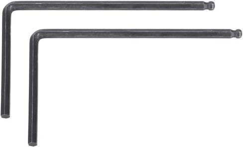 2 PCS Truss Rod Allen Wrench Tool Truss Rod Wrench, Steel L Shape Guitar Neck Adjustment Tool with Groove, Straighten Acoustic Neck (5mm/0.2in) in Saudi Arabia