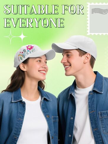 Biggun Trendy Embroidered Baseball Cap for Girls Women Men - Adjustable Soft Breathable Hats for Casual Wear in Saudi Arabia