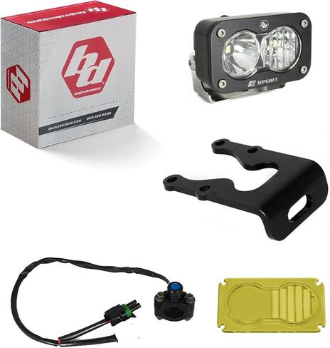 Baja Designs S2 Pro Headlight Kit for Sur-Ron Light Bee X و Talaria MX3/MX4 (Combo ؛ Clear) in Kuwait