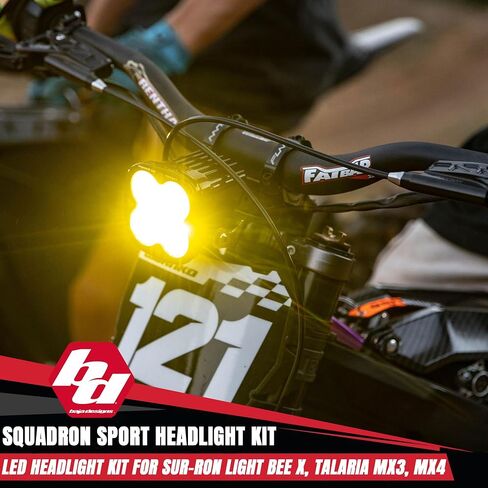 Baja Designs S2 Pro Headlight Kit for Sur-Ron Light Bee X و Talaria MX3/MX4 (Combo ؛ Clear) in Kuwait
