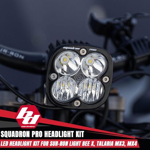 Baja Designs S2 Pro Headlight Kit for Sur-Ron Light Bee X و Talaria MX3/MX4 (Combo ؛ Clear) in Kuwait