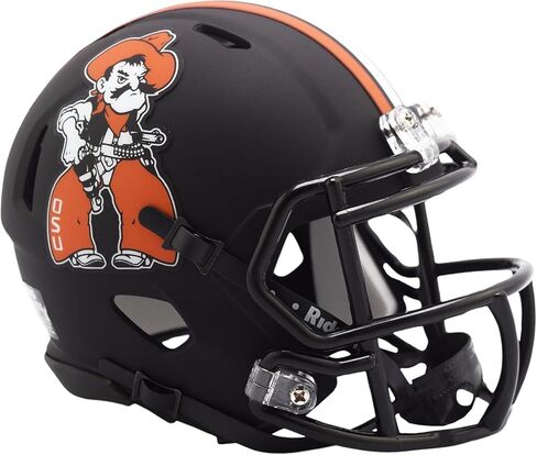 Oklahoma State Cowboys Alternate Pistol Pete Speed Revolution Mini Football Helmet in Saudi Arabia