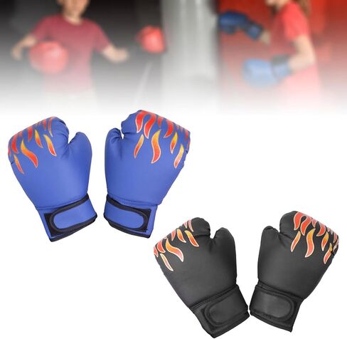 زوجان من قفازات الملاكمة للأطفال، قفازات الملاكمة، قفازات التدريب على الملاكمة للمراهقين، الكاراتيه فنون الدفاع عن النفس، تمرين الكيك بوكسينغ in Kuwait