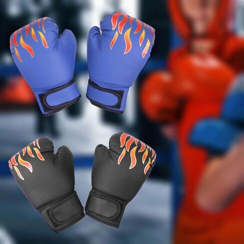 زوجان من قفازات الملاكمة للأطفال، قفازات الملاكمة، قفازات التدريب على الملاكمة للمراهقين، الكاراتيه فنون الدفاع عن النفس، تمرين الكيك بوكسينغ in Kuwait