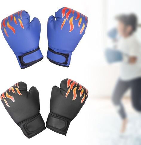 زوجان من قفازات الملاكمة للأطفال، قفازات الملاكمة، قفازات التدريب على الملاكمة للمراهقين، الكاراتيه فنون الدفاع عن النفس، تمرين الكيك بوكسينغ in Kuwait