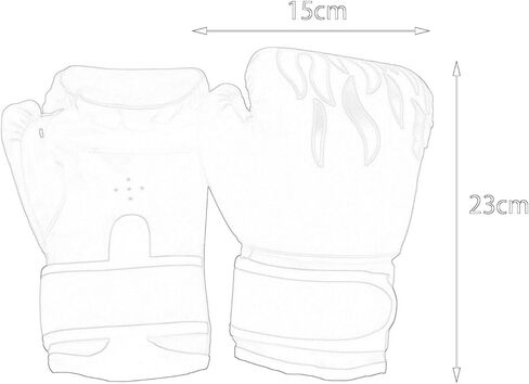 زوجان من قفازات الملاكمة للأطفال، قفازات الملاكمة، قفازات التدريب على الملاكمة للمراهقين، الكاراتيه فنون الدفاع عن النفس، تمرين الكيك بوكسينغ in Kuwait