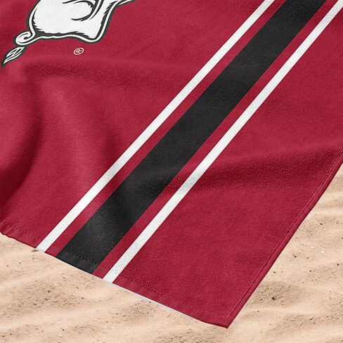 Northwest Arkansas Razorbacks NCAA Homebreak Beach Towel 2 Pack 30 x 60 Inches in Saudi Arabia