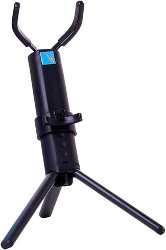 Foldable Alto Saxophone Stand Portable Sax Holder with Stable Tabletop Bracket for Home Storage and Music Classroom Display Black in Saudi Arabia