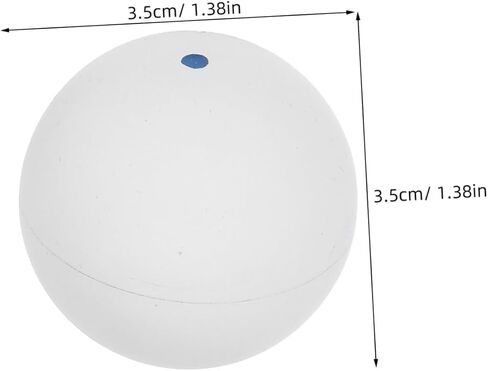 2pcs Single Dot Squash Training Balls Durable Rubber Equipment for Competition Reaction Performance for Beginners Practice Sessions in Saudi Arabia