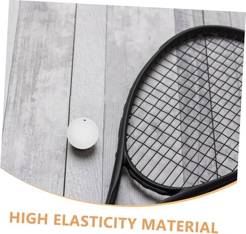 2pcs Single Dot Squash Training Balls Durable Rubber Equipment for Competition Reaction Performance for Beginners Practice Sessions in Saudi Arabia