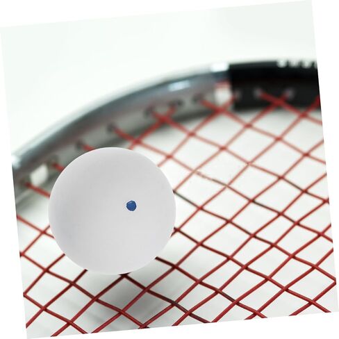 2pcs Single Dot Squash Training Balls Durable Rubber Equipment for Competition Reaction Performance for Beginners Practice Sessions in Saudi Arabia