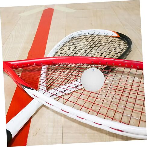 2pcs Single Dot Squash Training Balls Durable Rubber Equipment for Competition Reaction Performance for Beginners Practice Sessions in Saudi Arabia