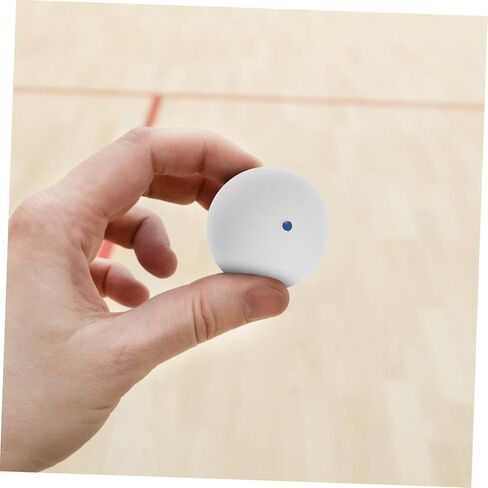 Milisten 2pcs Squash Training Balls for Beginners Rubber Practice Balls for Hand Eye Coordination Realistic Bounce Durable Construction for Skill Development in Saudi Arabia