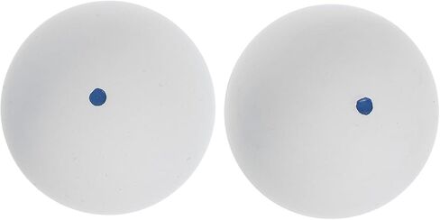 POPETPOP 2pcs Rubber Squash Training Balls for Hand Eye Coordination and Reaction Improvement for Beginner Practice Indoor and Outdoor Use Precision Weight for Enhanced Performance in Saudi Arabia