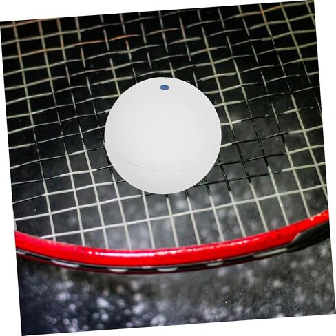POPETPOP 2pcs Rubber Squash Training Balls for Hand Eye Coordination and Reaction Improvement for Beginner Practice Indoor and Outdoor Use Precision Weight for Enhanced Performance in Saudi Arabia
