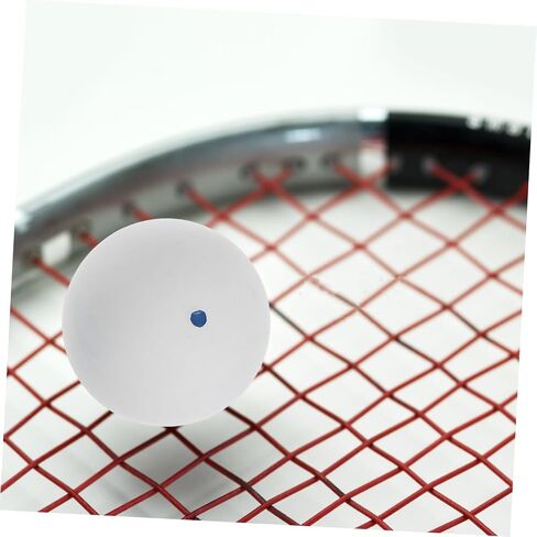 POPETPOP 2pcs Rubber Squash Training Balls for Hand Eye Coordination and Reaction Improvement for Beginner Practice Indoor and Outdoor Use Precision Weight for Enhanced Performance in Saudi Arabia