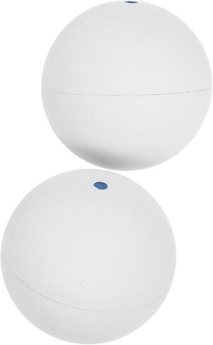 POPETPOP 2pcs Rubber Squash Balls for Training and Matches Durable Bouncing Balls for Beginners Enhance Reaction Skills Squash Equipment in Saudi Arabia