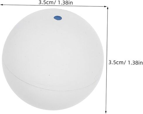 POPETPOP 2pcs Rubber Squash Balls for Training and Matches Durable Bouncing Balls for Beginners Enhance Reaction Skills Squash Equipment in Saudi Arabia