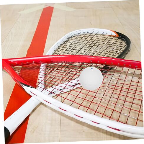 POPETPOP 2pcs Rubber Squash Balls for Training and Matches Durable Bouncing Balls for Beginners Enhance Reaction Skills Squash Equipment in Saudi Arabia