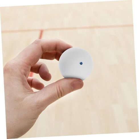 POPETPOP 2pcs Rubber Squash Balls for Training and Matches Durable Bouncing Balls for Beginners Enhance Reaction Skills Squash Equipment in Saudi Arabia