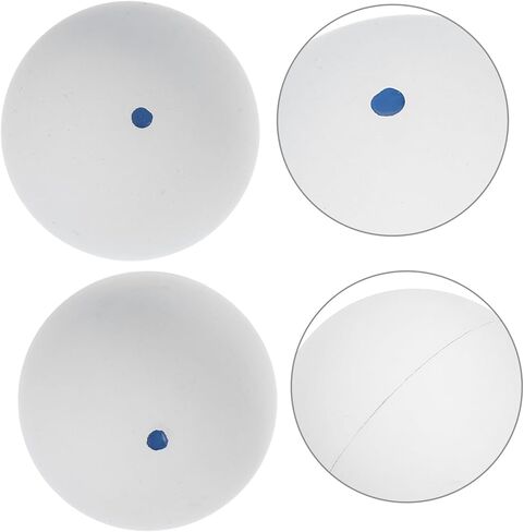 POPETPOP 2pcs Rubber Squash Balls for Training and Matches Durable Bouncing Balls for Beginners Enhance Reaction Skills Squash Equipment in Saudi Arabia