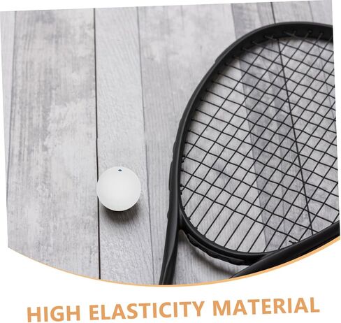 POPETPOP 2pcs Rubber Squash Balls for Training and Matches Durable Bouncing Balls for Beginners Enhance Reaction Skills Squash Equipment in Saudi Arabia