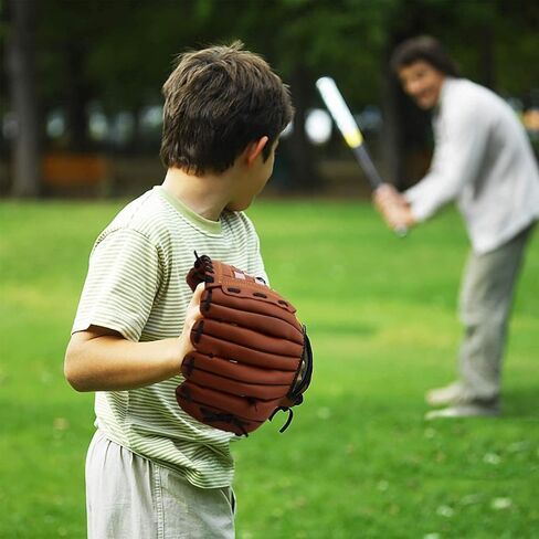 Baseball Glove,Baseball Softball Mitt,Ergonomic Design - Comfortable and Durable Mitt for Kids Youth Adults Training and Beginner in Saudi Arabia