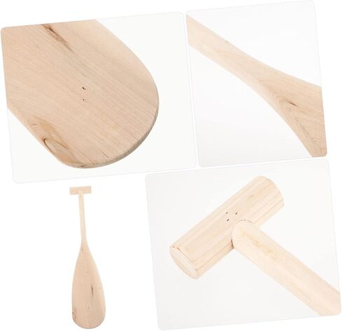 Veemoon Lightweight Wooden Paddle for Ergonomic Design for Comfort for Canoeing and Boating Durable Reinforced Handle for Stability Water Sports in Saudi Arabia