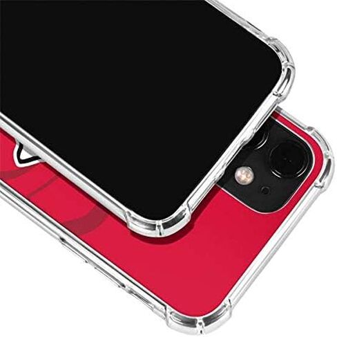 Skinit Clear Phone Case Compatible with iPhone 12 - Officially Licensed NFL Kansas City Chiefs Double Vision Design in Saudi Arabia