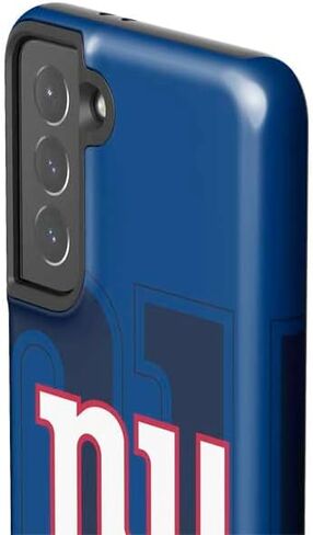 حافظة هاتف Skinit Pro متوافقة مع هاتف Galaxy S21 5G - تصميم رؤية مزدوجة مرخص رسميًا من NFL New York Giants in Kuwait