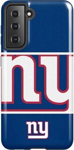 Skinit Pro Phone Case Compatible with Galaxy S21 5G - Officially Licensed NFL New York Giants Double Vision Design in Saudi Arabia