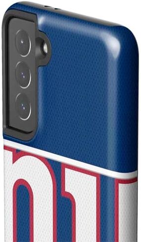 Skinit Pro Phone Case Compatible with Galaxy S21 5G - Officially Licensed NFL New York Giants Double Vision Design in Saudi Arabia