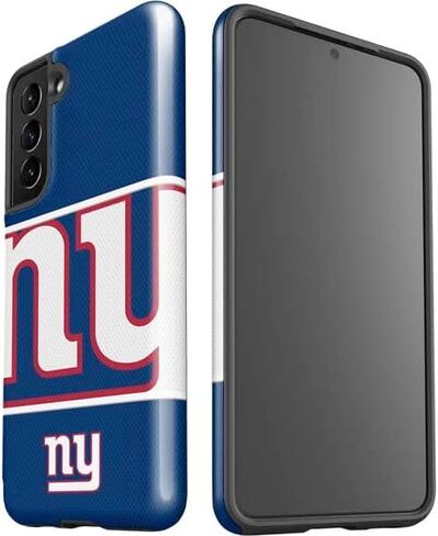 Skinit Pro Phone Case Compatible with Galaxy S21 5G - Officially Licensed NFL New York Giants Double Vision Design in Saudi Arabia
