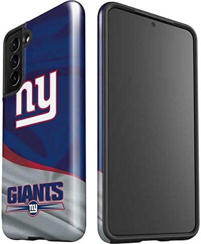 حافظة هاتف Skinit Pro متوافقة مع هاتف Galaxy S21 5G - تصميم رؤية مزدوجة مرخص رسميًا من NFL New York Giants in Kuwait