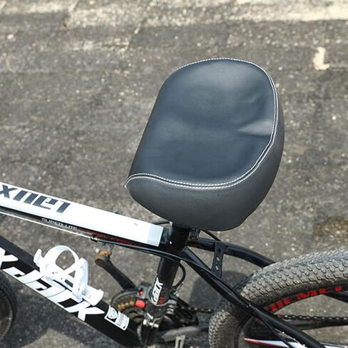 Bike Seat Noseless Wide Bicycle Seat Cushion for Women Men, Multiple Fit Saddle for Electric, Exercise, Cruiser Bikes, Black in Saudi Arabia