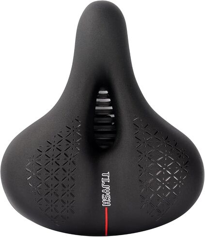 Comfortable Bike Seat Cushion for Men Women with Dual Shock Absorbing Ball Memory Foam Waterproof Bicycle Saddle Fit for Road Bikes in Saudi Arabia