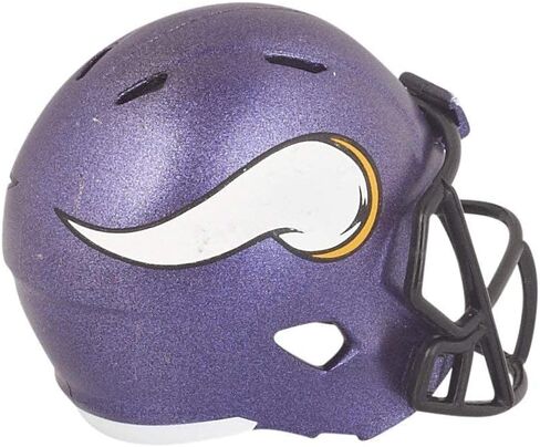 Minnesota Vikings Current Riddell Speed Pocket Pro Mini 2" Football Helmet - New in Riddell Clamshell in Saudi Arabia