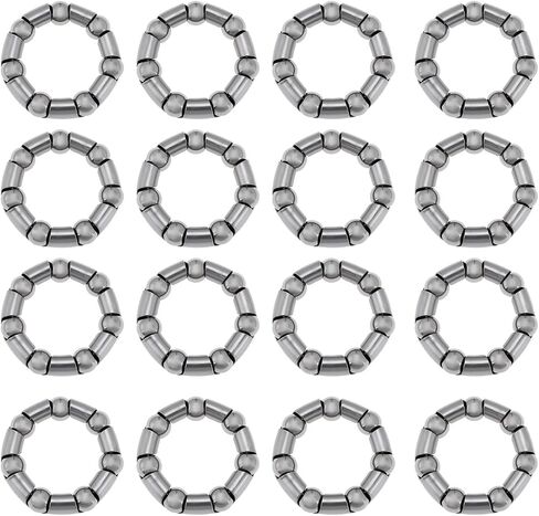 16pcs Bicycle Crank Bearing Retainer 5/16 Inch x 7 Ball for Mountain Bikes Stretch Bicycle Crank in Saudi Arabia