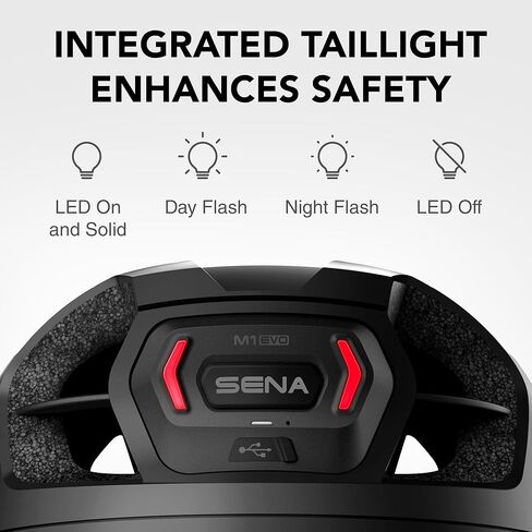 خوذات الدراجة الجبلية Sena M1 / ​​M1 EVO بلوتوث واتصال داخلي شبكي ذكي للاتصالات الجبلية in Kuwait