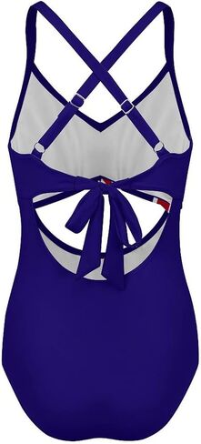 One-Piece Swimsuit Bermuda Flag Adjustable Strap Swimwear Beachwear Summer Beach Bathing Suits for Womens in Saudi Arabia